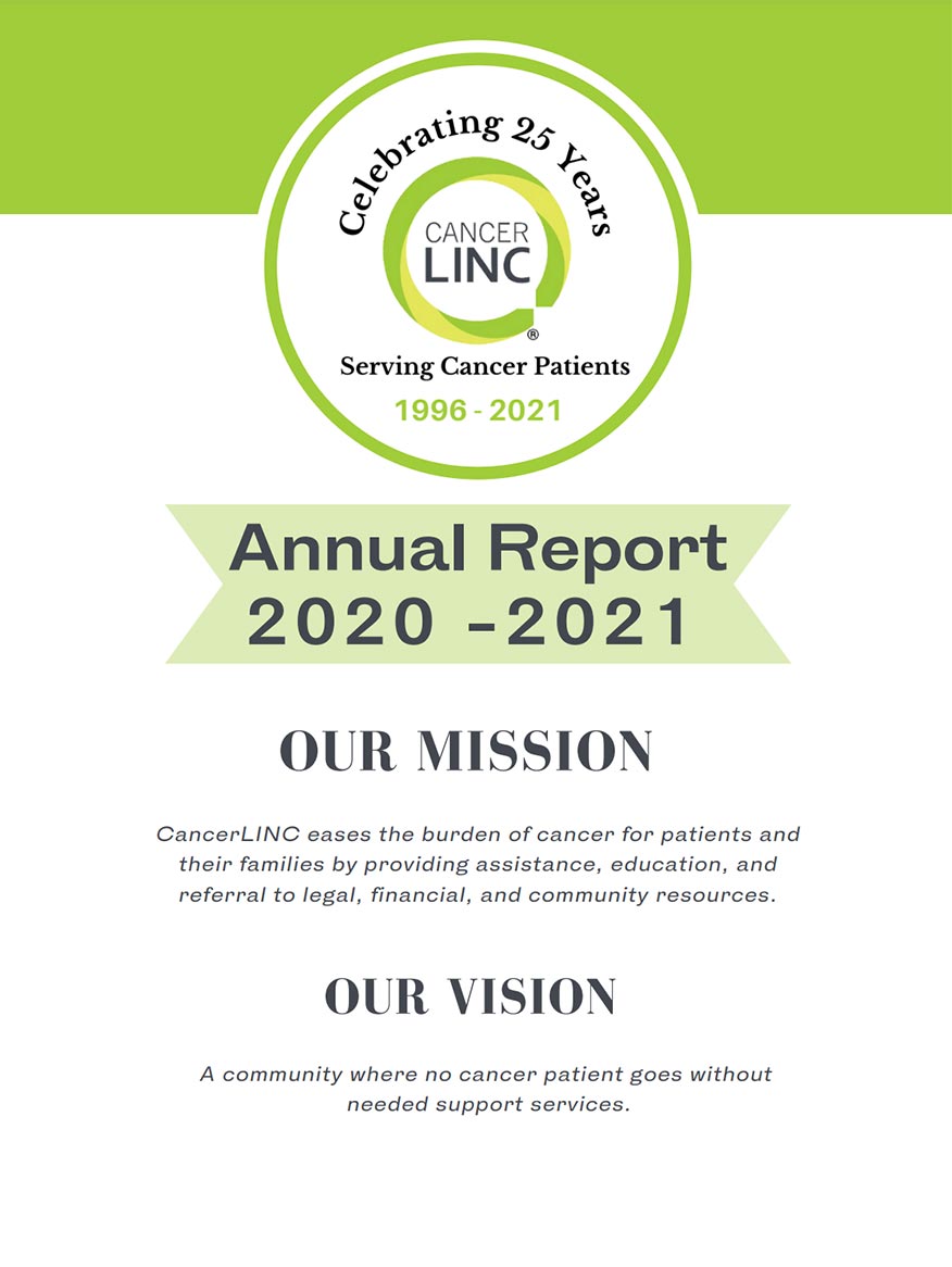 CancerLINC Annual Report 2021